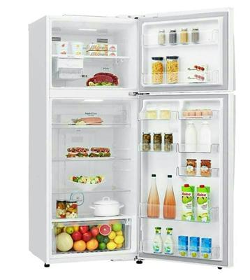 LG Top Freezer Refrigerator 15.4 CU.ft, Smart ThinQ (wifi), Inverter Linear Compressor LT17HBHWLN
