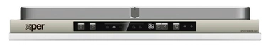 Xper Built-In Dishwasher 14 Places, 6 Programs, Silver, XPDW1406SFB-IN22