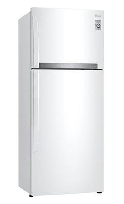 LG Top Freezer Refrigerator 15.4 CU.ft, Smart ThinQ (wifi), Inverter Linear Compressor LT17HBHWLN