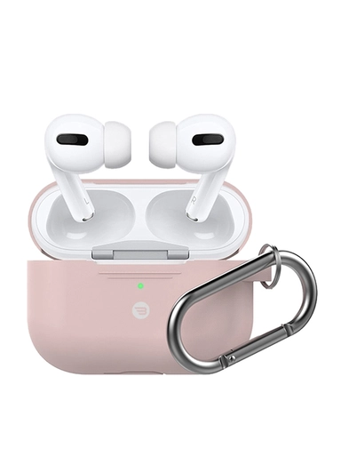 بايكرون , حافظة من السيليكون لسماعات AirPods Pro , وردي