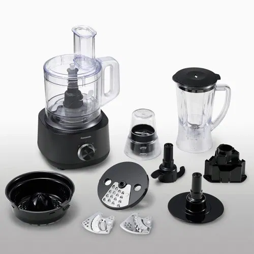 Panasonic Food Processor with 9 Accessories for 25 Functions, MK-F510KTZ