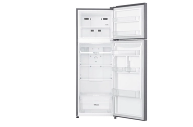LG 9 Cu.Ft, Top Freezer Refrigerator, Platinum Silver Color, Smart Diagnosis, Inverter Compressor, LT10CBBDIN