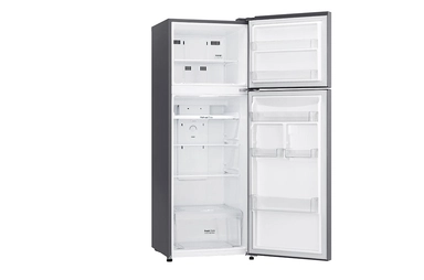 LG 9 Cu.Ft, Top Freezer Refrigerator, Platinum Silver Color, Smart Diagnosis, Inverter Compressor, LT10CBBDIN