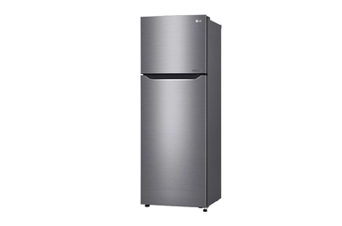 LG 9 Cu.Ft, Top Freezer Refrigerator, Platinum Silver Color, Smart Diagnosis, Inverter Compressor, LT10CBBDIN