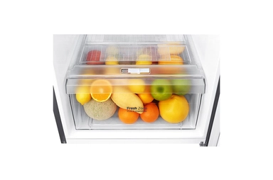 LG 9 Cu.Ft, Top Freezer Refrigerator, Platinum Silver Color, Smart Diagnosis, Inverter Compressor, LT10CBBDIN