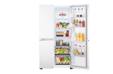 ثلاجة LG دولابي 22.8 قدم ابيض LS25CBBWIV