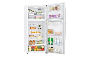 LG Refrigerator, 16.9 Cu.ft, Smart ThinQ Wi-Fi, Linear Compressor LT18CBBWLN