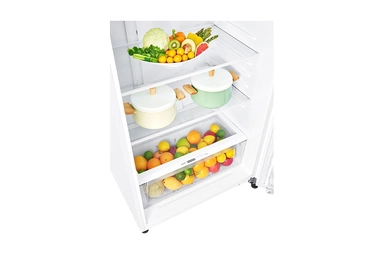 LG Refrigerator, 16.9 Cu.ft, Smart ThinQ Wi-Fi, Linear Compressor LT18CBBWLN
