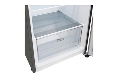 LG 11.8 Cu.Ft, Top Freezer Refrigerator, Platinum Silver color, Smart Diagnosis, Inverter Compressor, LT13CBBSIV