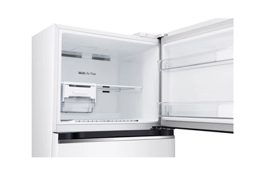 LG 11.8 Cu.Ft, Top Freezer Refrigerator, White color, Smart Diagnosis, Inverter Compressor, LT13CBBWIV