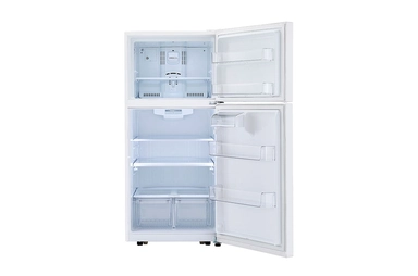 LG 23.2 Cu.Ft, Top Freezer Refrigerator, White, LT24CBBWLH