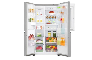 LG Side By Side Refrigerator 28.1 CU.ft, Steel, LS312VBVLN