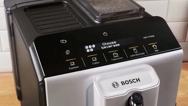 Bosch Automatic Coffee Machine, 3L, W1300, Silver, TIG20301