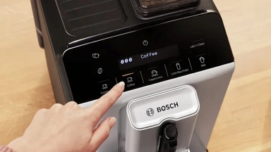 Bosch Automatic Coffee Machine, 3L, W1300, Silver, TIG20301