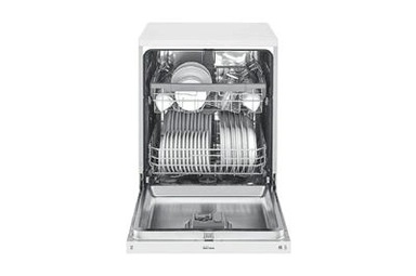 غسالة صحون LG سعة 14 قطعة ابيض 9 برامج DFB512FW