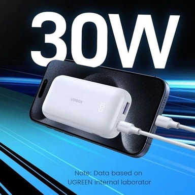 Ugreen 10000mAh Two-way Fast Charging Power Bank White
