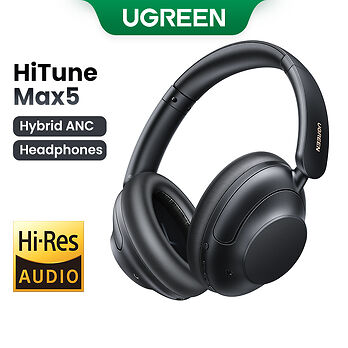 Ugreen HiTune Max5 Active Noise-Cancelling Headphones Black
