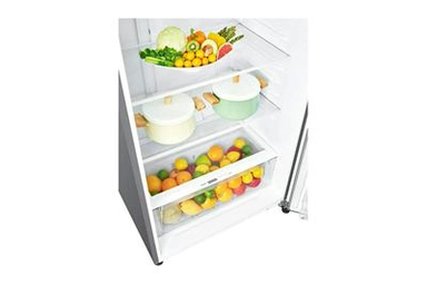 LG Top Freezer Refrigerator 18 Cu. Ft. Silver, LT19CBBSLN