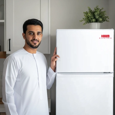 ثلاجة هام بابين أبيض 7.2 قدم HM260WRFDF25