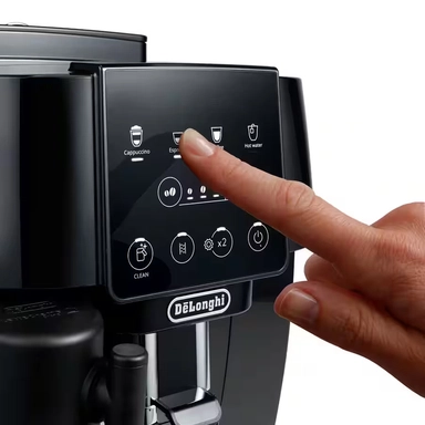 صانعة قهوة ديلونجي 1.8 لتر 15 بار فضي/أسود ECAM220.60.B