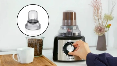 Bosch Food Processor, 2.3L, W800, Black, MCM3501MGB