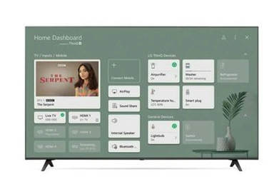 تلفزيون UP77 ذكي فائق الوضوح (UHD) من إل جي مقاس 65 بوصة بدقة 65UP7750PVB ,4K