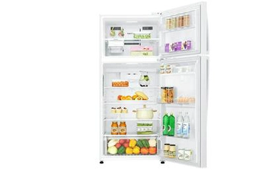 LG Top Freezer Refrigerator 18 Cu. Ft. White, LT19CBBWLN