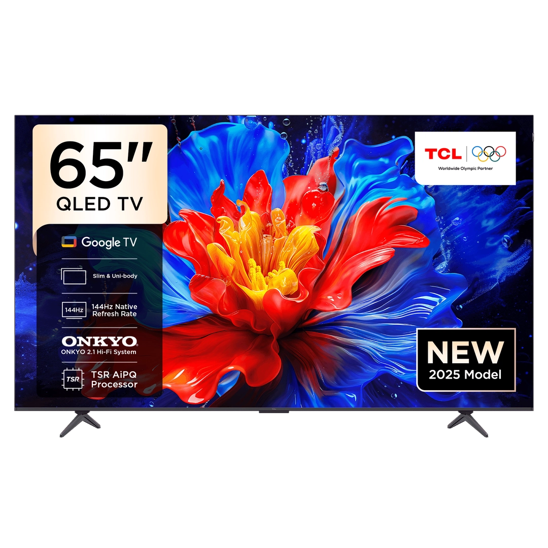 TCL Smart TV 65" QLED 4K Google TV 65P8K