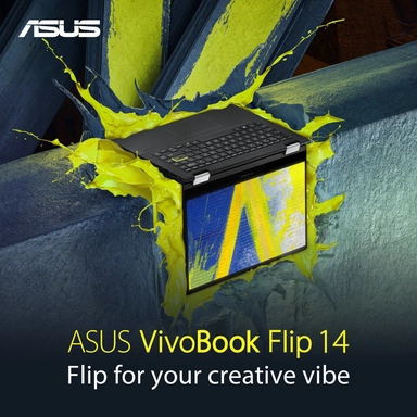 Asus VivoBook 2*1 Touch 14", i7-1165G7-16G-512SSD, Win11, Black
