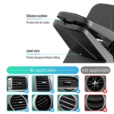 Levore15W Qi Wireless Charger Car Phone Holder Black LS21-BK