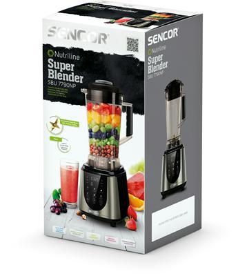 SENCOR Super Blender, 1800 Watts, 2 L., Black & Silver, SBU 7790NP