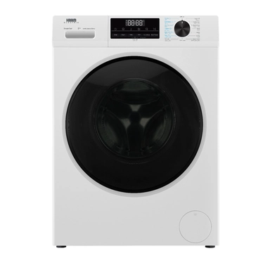 Haam 8 kg Front Load Inverter Washing Machine, White ,HMFL8WH25INV