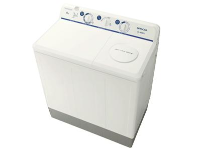 غسالة هيتاشي حوضين 8 ك ابيض PS-998FJ 22056A WH
