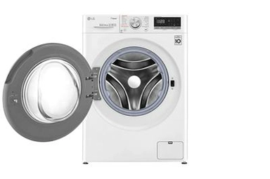 LG Front load Washer-Dryer 9 / 6KG Turbo Dry, White WSV0906WH