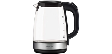 غلاية سينكور زجاج 2لتر 2200 واط أسود * فضى SWK 2080BK