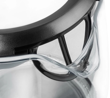 غلاية سينكور زجاج 2لتر 2200 واط أسود * فضى SWK 2080BK