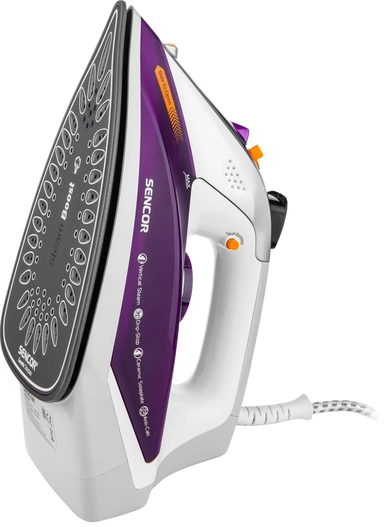 كاوية سينكور بخار 2400 واط ابيض * موف SSI 8710VT