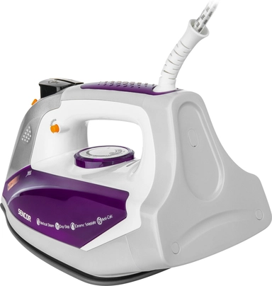 كاوية سينكور بخار 2400 واط ابيض * موف SSI 8710VT