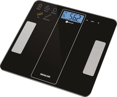 مقياس اللياقة البدنية بلوتوث سينكور 180 كيلو اسود SBS 8000BK