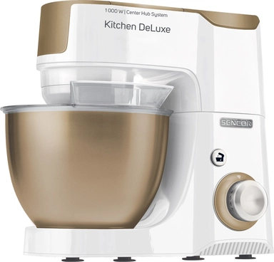 Sencor Stand Mixer 4.5 Liter 1000 Watt White * Gold, STM 4467CH