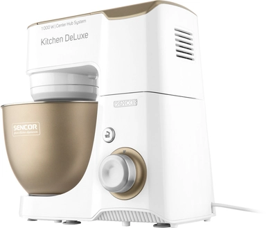 Sencor Stand Mixer 4.5 Liter 1000 Watt White * Gold, STM 4467CH
