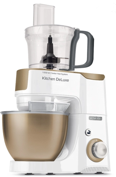 Sencor Stand Mixer 4.5 Liter 1000 Watt White * Gold, STM 4467CH