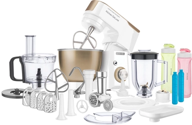 Sencor Stand Mixer 4.5 Liter 1000 Watt White * Gold, STM 4467CH