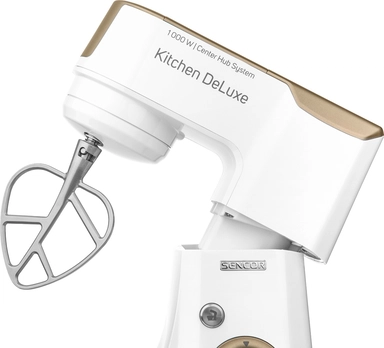 Sencor Stand Mixer 4.5 Liter 1000 Watt White * Gold, STM 4467CH