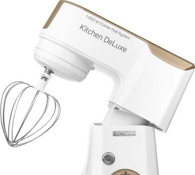 Sencor Stand Mixer 4.5 Liter 1000 Watt White * Gold, STM 4467CH