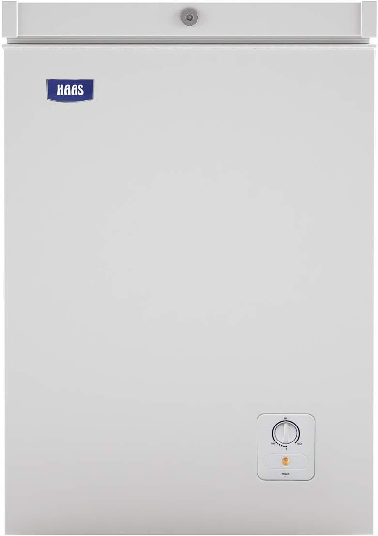 فريزر هاس افقي 3.4 قدم ابيض HFK1130W