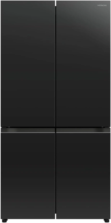Hitachi Sid By Side, Refrigerator, Black , 4 Doors, 18.1 ft. , R-WB720VS0GBK
