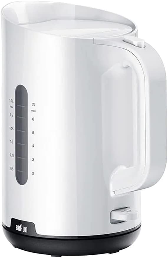 Braun Water Kettle 2200W, 1.7L, White, WK1100WH