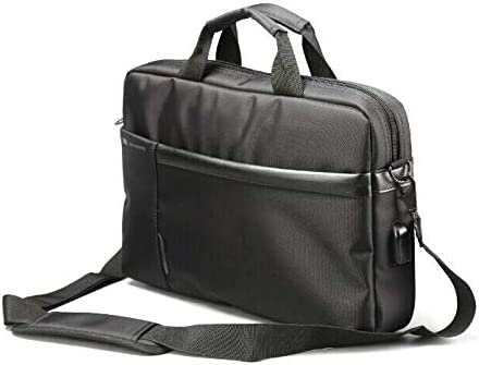L'AVVENTO Laptop Bag, 14" with USB Charging Socket Black