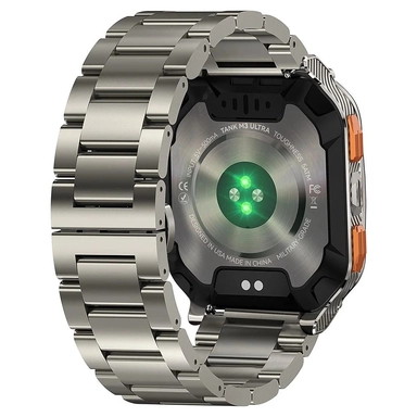 Kospet Smart Watch M3 Ultra Special GPS 49mm Calling Silver